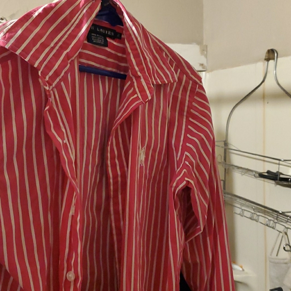 Long sleeve button-down